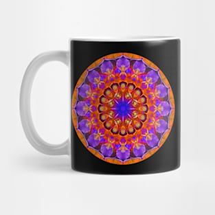 Floral Harmony Mandala Mug